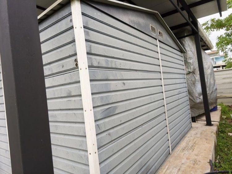 ขายห้องเก็บของสำเร็จรูปมือสอง (Metal Shed) สภาพดี พร้อมใช้งาน รูปที่ 6