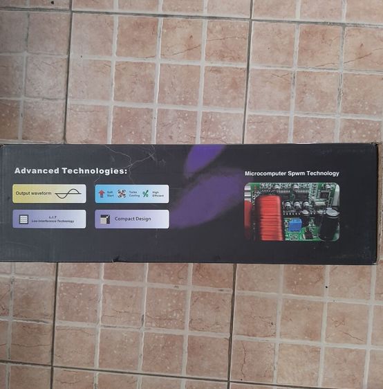 อินเวอร์เตอร์แปลงไฟ TBE Pure Sine Wave Inverter 3000W (DC 12V to AC 220V) รูปที่ 7