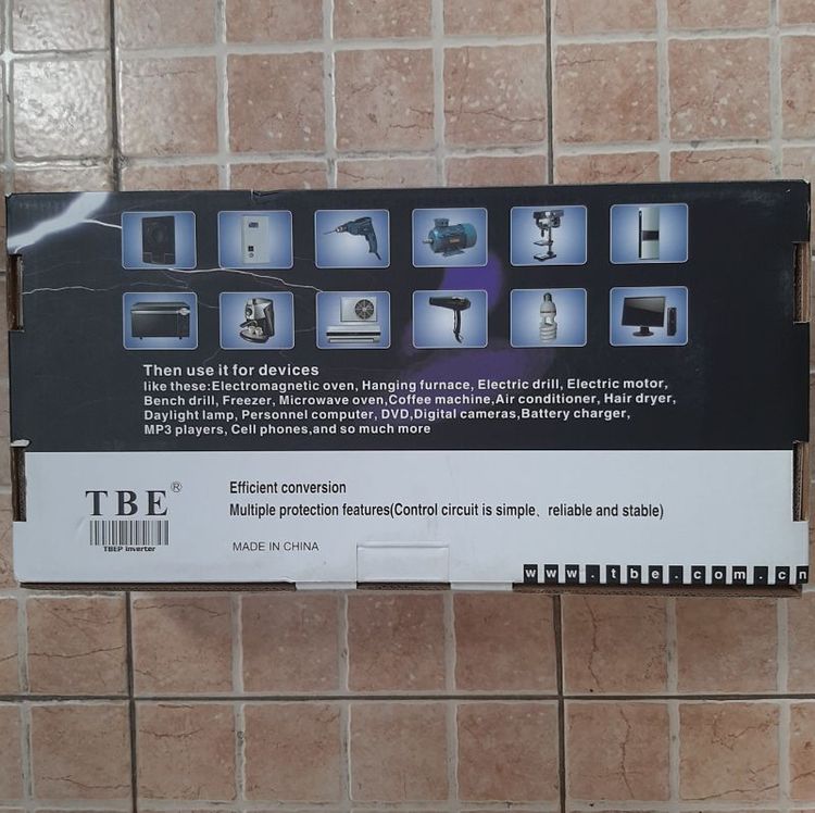 อินเวอร์เตอร์แปลงไฟ TBE Pure Sine Wave Inverter 3000W (DC 12V to AC 220V) รูปที่ 8