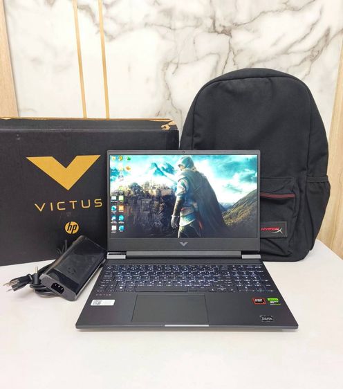 วินโดว์ 16 กิกะไบต์ HDMI ใช่ 💻 ขาย HP VICTUS 15 Ryzen 7 8845H   RTX 4050  สเปกแรง ประกันศูนย์ยาวๆ ถึงปี 2570