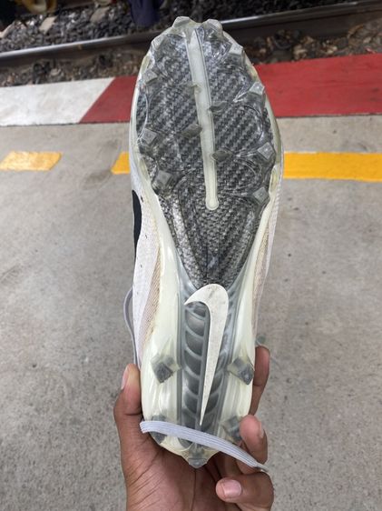 รองเท้าฟุตบอล ผู้ชาย ขาว Nike Vapor Untouchable Pro 3 / 917165-112 / US10 / American Football Cleats