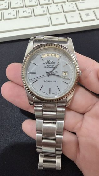 ฟ้า ขายนาฬิกา mido ocean star 36mm quartz