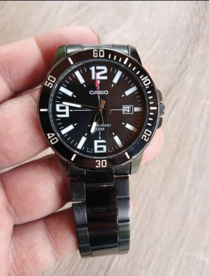 ดำ นาฬิกา casio