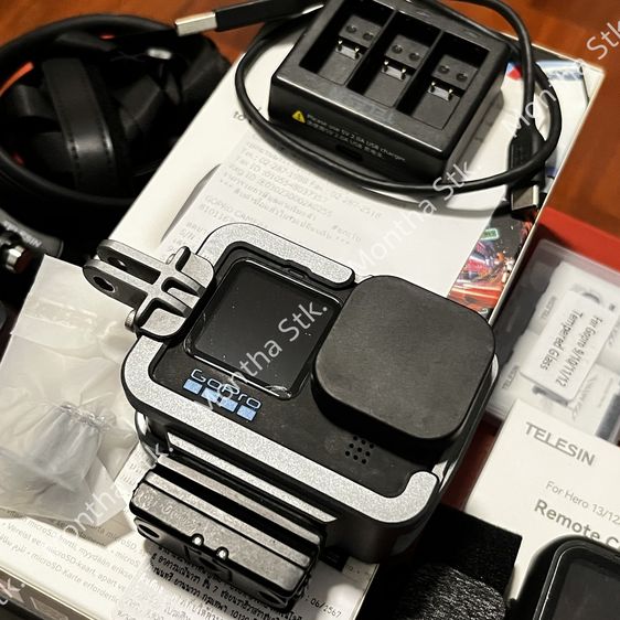 Gopro 10 Black คอมโบเซ็ต อุปกรณ์เสริมเยอะมาก รูปที่ 3