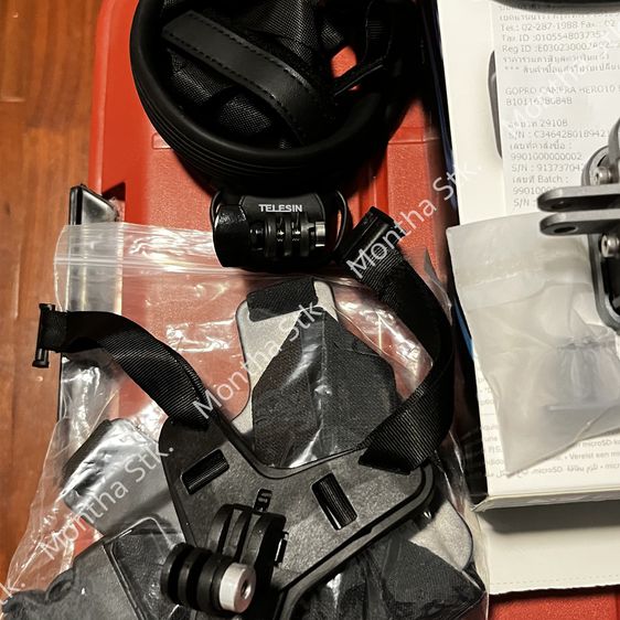Gopro 10 Black คอมโบเซ็ต อุปกรณ์เสริมเยอะมาก รูปที่ 9