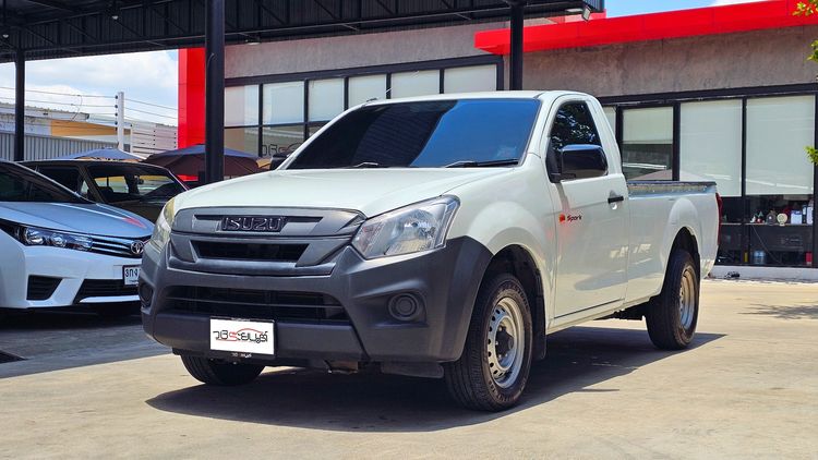 รถ Isuzu D-MAX 1.9 B สี ขาว
