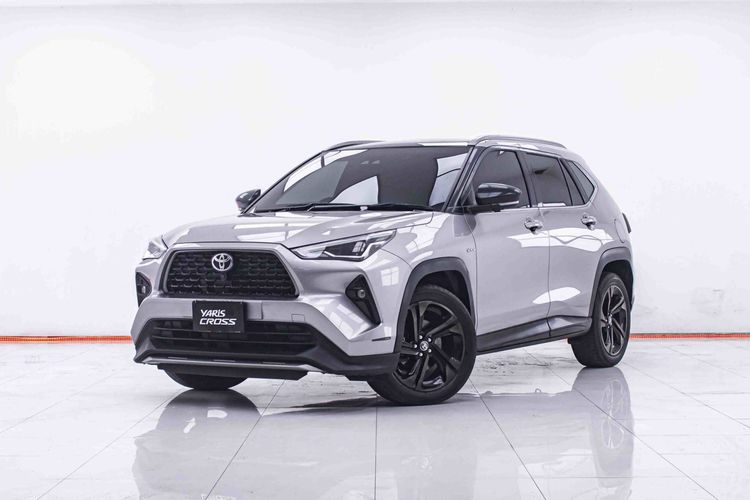 Toyota Yaris Cross 2023 1.5 HEV Premium Luxury Utility-car ไฮบริด ไม่ติดแก๊ส เกียร์อัตโนมัติ เทา