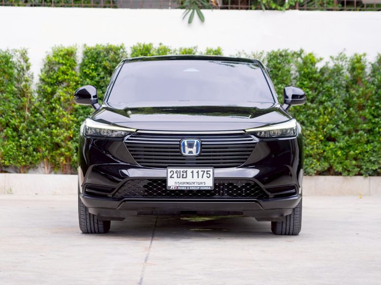 Honda HR-V 2022 1.5 e:HEV E Utility-car ไฮบริด ไม่ติดแก๊ส เกียร์อัตโนมัติ ดำ รูปที่ 2