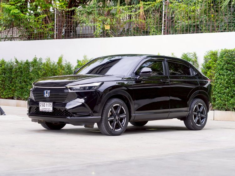 Honda HR-V 2022 1.5 e:HEV E Utility-car ไฮบริด ไม่ติดแก๊ส เกียร์อัตโนมัติ ดำ รูปที่ 3