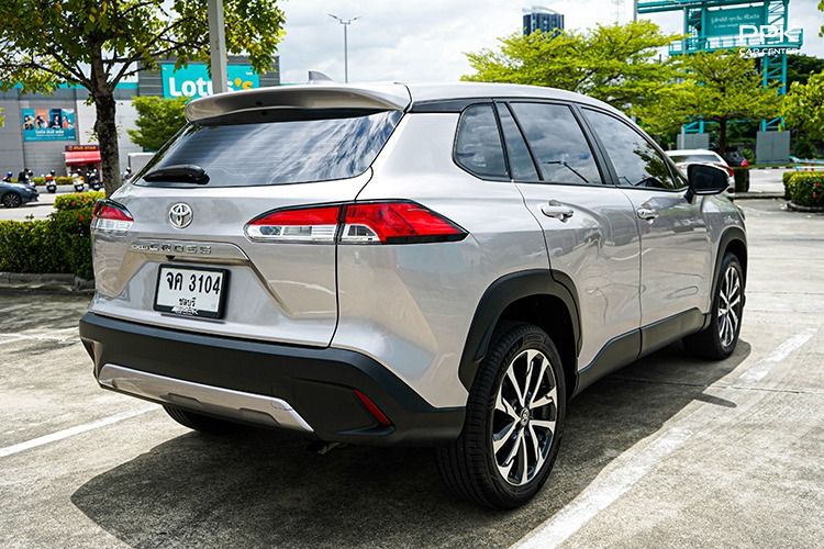Toyota Corolla Cross 2021 1.8 Sport Utility-car เบนซิน ไม่ติดแก๊ส เกียร์อัตโนมัติ เทา รูปที่ 4