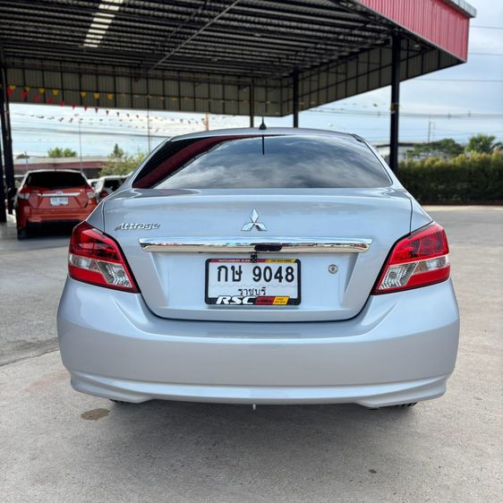 Mitsubishi Attrage 2018 1.2 GLX Sedan เบนซิน ไม่ติดแก๊ส เกียร์อัตโนมัติ บรอนซ์เงิน รูปที่ 4