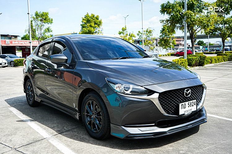 Mazda Mazda 2 2021 1.3 C Sedan เบนซิน ไม่ติดแก๊ส เกียร์อัตโนมัติ เทา รูปที่ 3