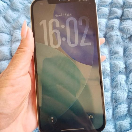 ขายด่วนมาก ไอโฟน 12 promax 128 สีขาว 6900 เครื่องนอกLL/A มีตำหนิตามรานละเอียดด้านล่าง