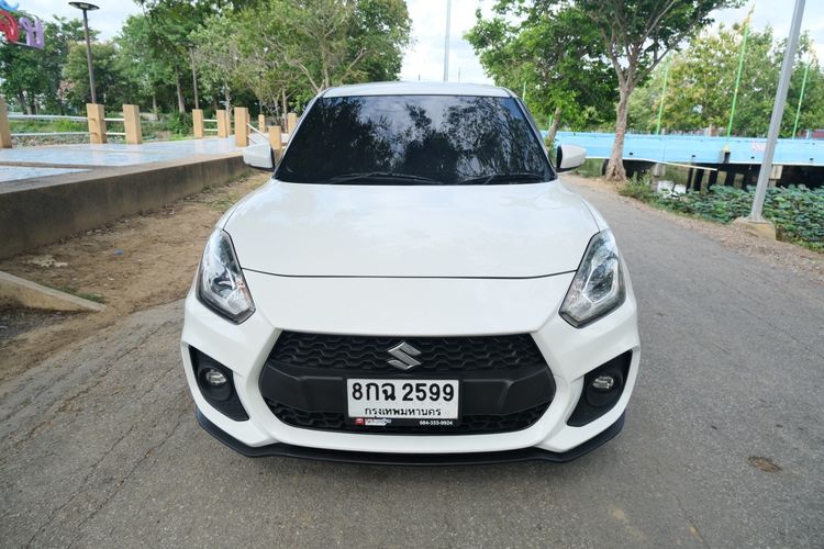 Suzuki Swift 2019 1.2 GLX Navi Sedan เบนซิน ไม่ติดแก๊ส เกียร์อัตโนมัติ ขาว รูปที่ 2