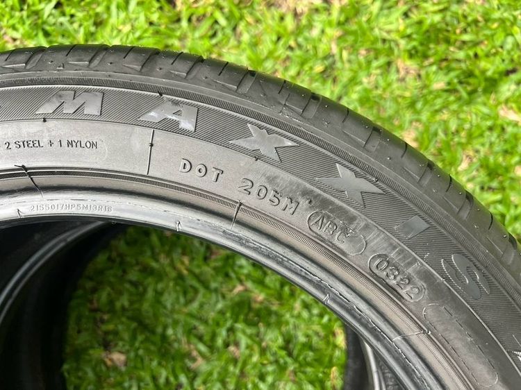 **ยาง MAXXIS 215/50/17 ปี22 คู่ 1200 บาท สภาพดี ไม่ปะ!! รูปที่ 5