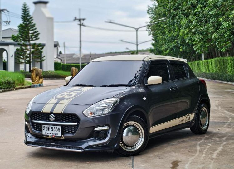 รถ Suzuki Swift 1.2 GL สี น้ำเงิน
