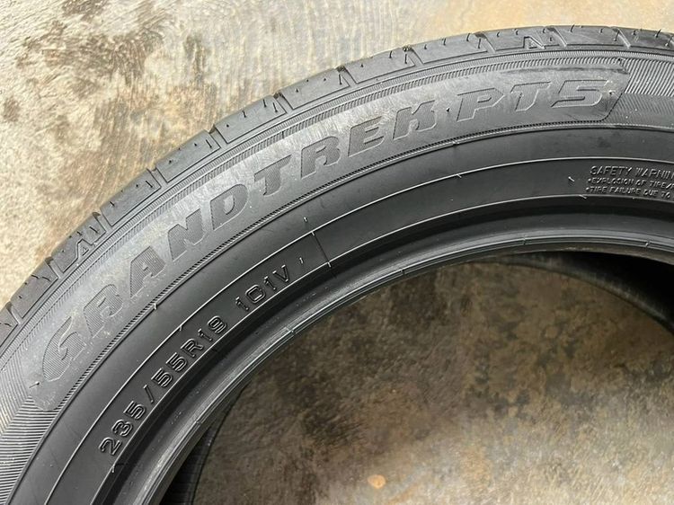 **ยาง Dunlop Grandtrek PT5 235/55/19 ปี24 คู่ 1500 บาท ดอกสวย!! รูปที่ 8