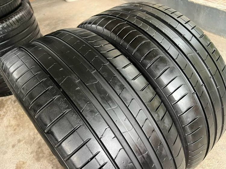 **ยาง Pirelli P.Zero 255/45/19 ปี24 คู่ 2000 บาท สภาพดี !! รูปที่ 4