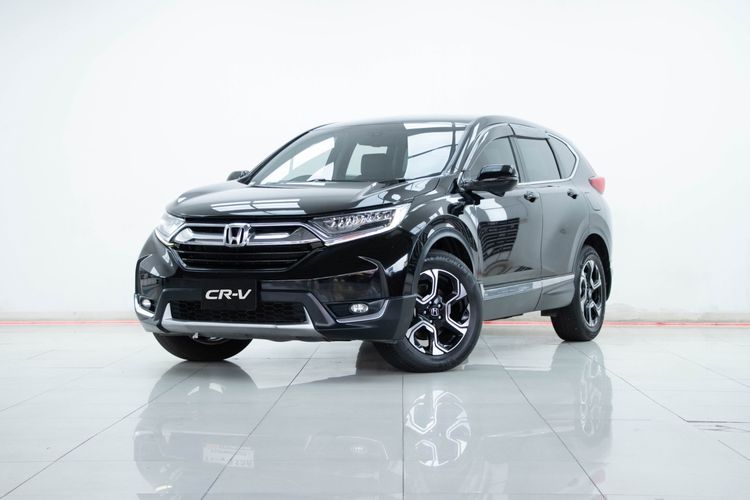 Honda CR-V 2018 2.4 EL 4WD Utility-car เบนซิน ไม่ติดแก๊ส เกียร์อัตโนมัติ ดำ