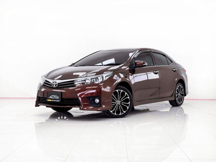 Toyota Altis 2015 1.8 Esport Sedan เบนซิน ไม่ติดแก๊ส เกียร์อัตโนมัติ น้ำตาล