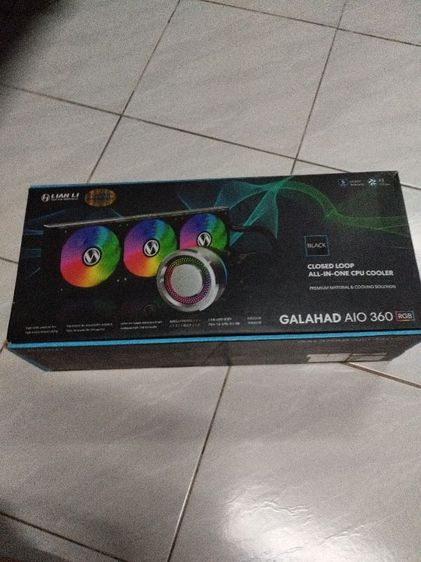 ขาย ปั๊ม CPU Lian Li Galahad Aio 360 RGB