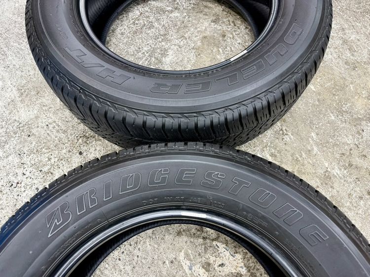 ยางขอบ 18” ยี่ห้อ BRIDGESTONE รุ่น DUELER HT 684ll ขนาด 265-60R18 ปี 23 ดอกยางสวยไม่มีปะ
