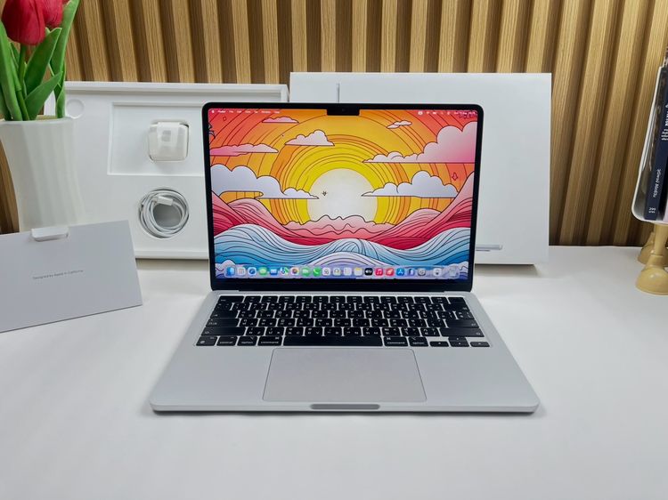 Apple แมค โอเอส 8 กิกะไบต์ อื่นๆ ไม่ใช่ MacBook Air 13-inch M2 2022 Ram8GB SSD512GB