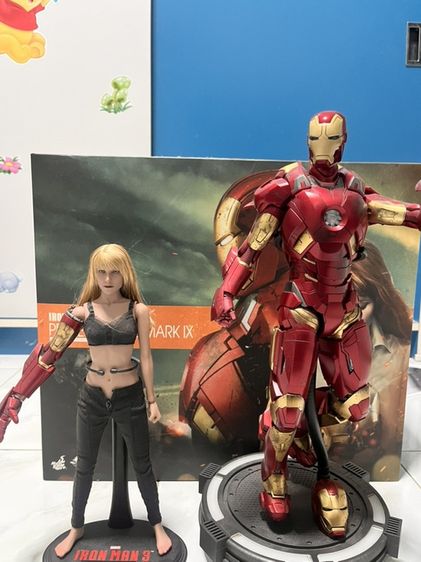 hot toys iron man mk 9 & peper รูปที่ 9