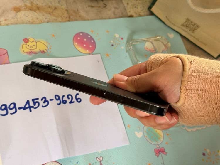 iPhone16Pro เครื่องศูนย์ไทย ประกันถึง21-8-69 ความจุ 256 GB. อุปกรณ์ครบกล่อง รูปที่ 7