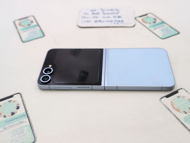 ขาย เทิร์น Samsung Galaxy Z Flip 6 256 GB ศูนย์ไทย สภาพสวย มีตัวเครื่องอย่างเดียว ไม่มีอุปกรณ์อื่น เพียง 8,990 บาท เท่านั้น ครับ รูปที่ 6
