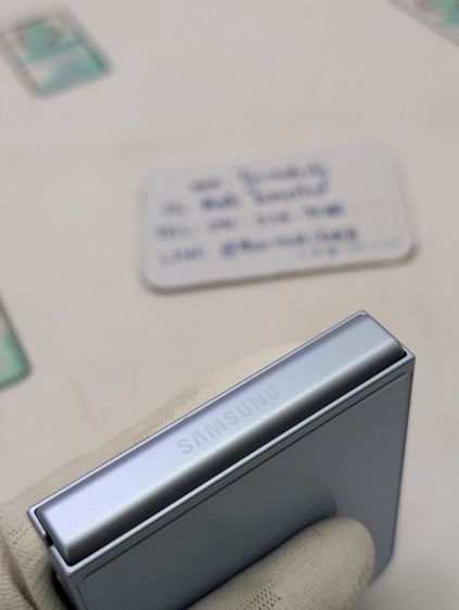 ขาย เทิร์น Samsung Galaxy Z Flip 6 256 GB ศูนย์ไทย สภาพสวย มีตัวเครื่องอย่างเดียว ไม่มีอุปกรณ์อื่น เพียง 8,990 บาท เท่านั้น ครับ รูปที่ 8