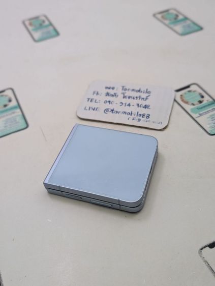 ขาย เทิร์น Samsung Galaxy Z Flip 6 256 GB ศูนย์ไทย สภาพสวย มีตัวเครื่องอย่างเดียว ไม่มีอุปกรณ์อื่น เพียง 8,990 บาท เท่านั้น ครับ รูปที่ 2