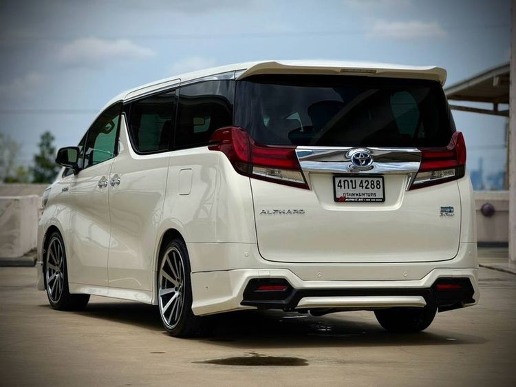 Toyota Alphard 2015 2.5 Hybrid E-Four 4WD Utility-car ไฮบริด ไม่ติดแก๊ส เกียร์อัตโนมัติ ขาว รูปที่ 4