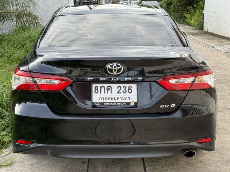 Toyota Camry 2018 2.0 G Sedan เบนซิน ไม่ติดแก๊ส เกียร์อัตโนมัติ ดำ รูปที่ 4
