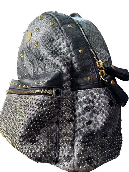 MCM Backpack ransel MCMกระเป๋าเป้แบรนด์ MCM รุ่น Stark Made in Korea รูปที่ 4