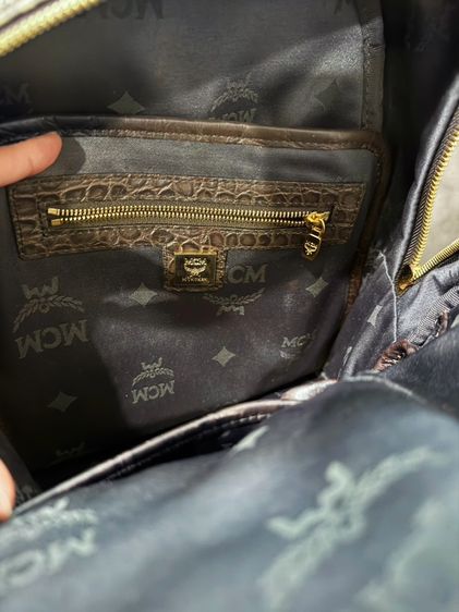 MCM Backpack ransel MCMกระเป๋าเป้แบรนด์ MCM รุ่น Stark Made in Korea รูปที่ 9