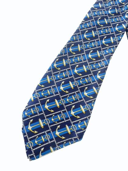 CELINE Necktie Made in Spainเนกไทผ้าไหมแบรนด์ ซีรีน รูปที่ 3