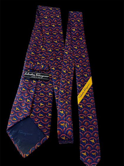 Salvatore Ferragamo Necktie Made in Italy)เนกไทซัลวาตอเร่ เฟอร์รากาโม รูปที่ 4