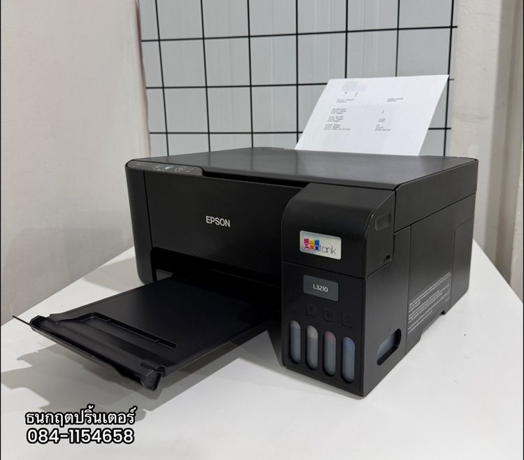 ปริ้นเตอร์EPSON  L3210💢พร้อมใช้งาน มือสอง สภาพดี💥ปริ้น สแกน ถ่ายเอกสาร รูปที่ 5