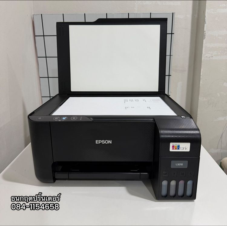 ปริ้นเตอร์EPSON  L3210💢พร้อมใช้งาน มือสอง สภาพดี💥ปริ้น สแกน ถ่ายเอกสาร รูปที่ 6