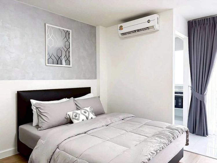 มีบางส่วน ผ่อนถูกกว่าเช่า ลากกระเป๋าเข้าอยู่ได้เลย🧳 B CONDO บางนา รูปที่ 2
