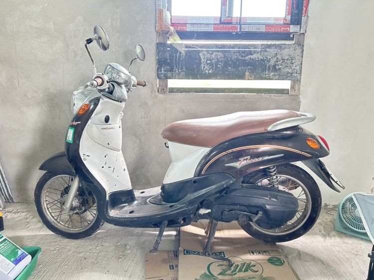 > 🛵 [ขาย] Yamaha Fino 114cc ปี 2007 (รถบ้านขายเอง)> ✅ เอกสารครบ มีเล่มทะเบียน พร้อมโอนทันที!> ✅ สภาพ: เน้นขายตามสภาพตามอายุการใช้งาน >  ✅ เครื่องยนต์: 114 รูปที่ 4