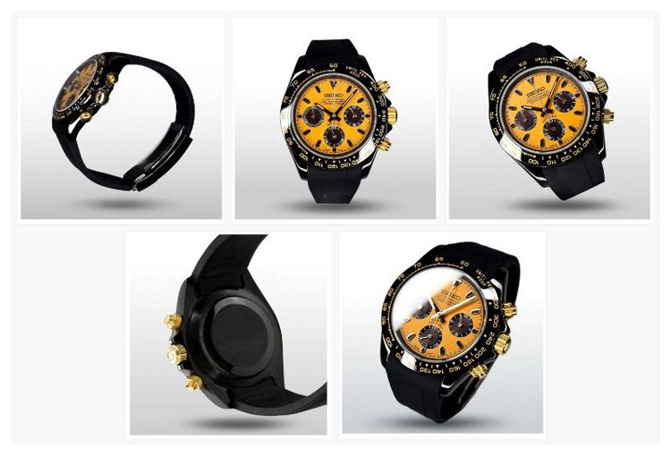 Custom Modify Daytona Bumblebee Yellow Dial รูปที่ 6