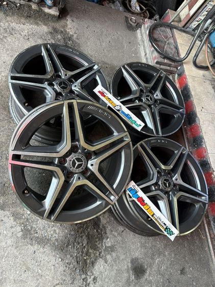 อื่นๆ อะลูมิเนียมอัลลอย 18" ล้อแม็กแท้ขอบ18 BENZ AMG 5รู112 กว้าง7.5นิ้ว ออฟ49