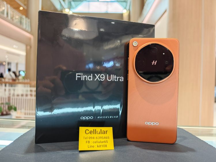 OPPO Find X9 Ultra 512GB ประกันศูนย์ไทยเกือบปี ครบกล่อง
