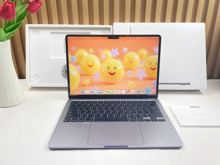 Apple แมค โอเอส 8 กิกะไบต์ อื่นๆ ไม่ใช่ MacBook Air 13-inch M2 2022 Ram8GB SSD512GB Space Gray 