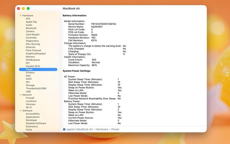 MacBook Air 13-inch M2 2022 Ram8GB SSD512GB Space Gray  รูปที่ 13