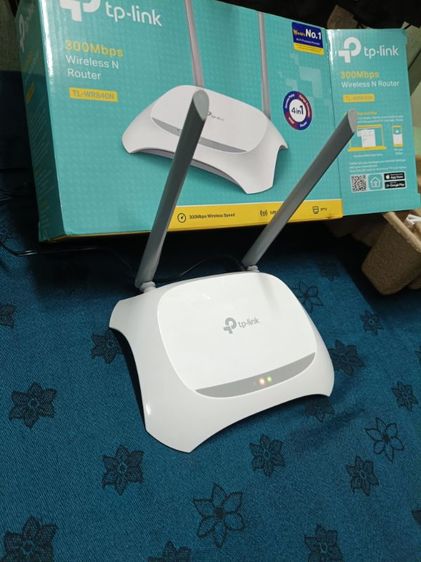 อุปกรณ์เครือข่าย TP-Link Wireless Router N300 อุปกรณ์ขยายสัญญาณ Wi-Fi