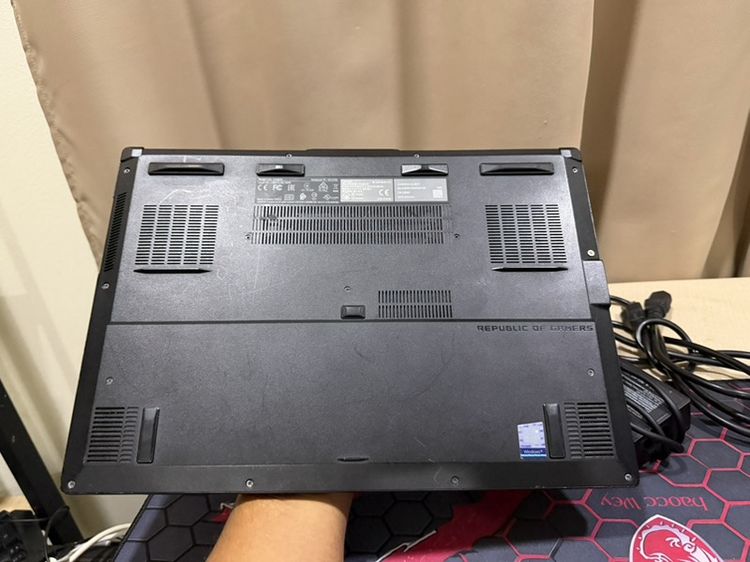 Notebook Asus ROG Zephyrus G GA502DU-AL005T GTX1660Ti ทำงาน เล่นเกมอื่นๆ สอบถามเพิ่มเติมได้ครับ รูปที่ 6