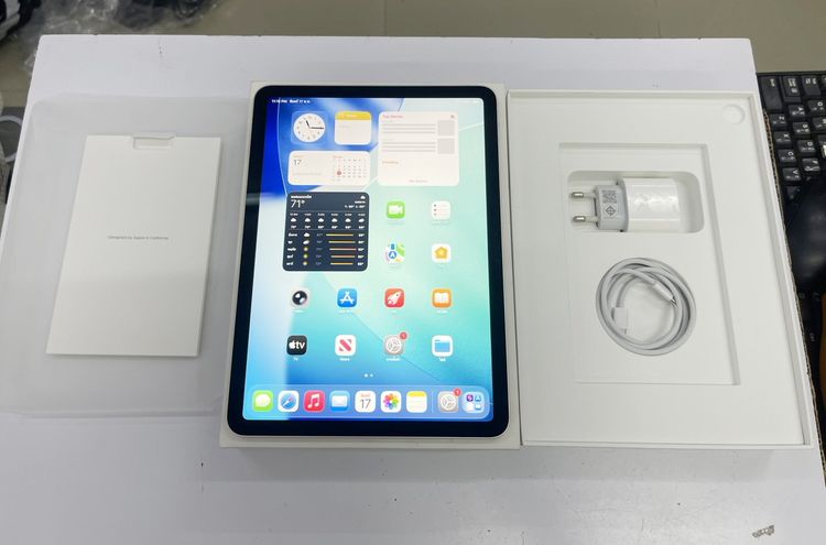 Apple IPAD Air 11 inch M3 Wifi 256 GB ครบ สภาพเยี่ยม ไร้รอย แบต 90 ราคาถูกใจ